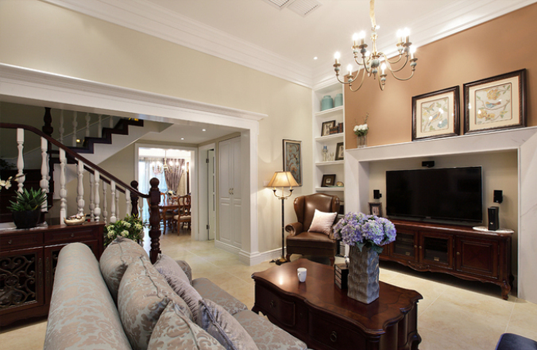 【滨江壹号】四室两厅，美式风格